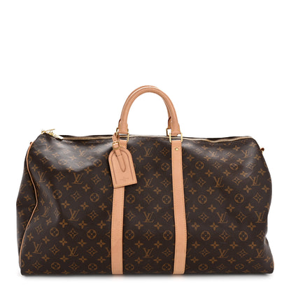 Louis Vuitton Monogram Keepall Bandouliere 55 1 of 12