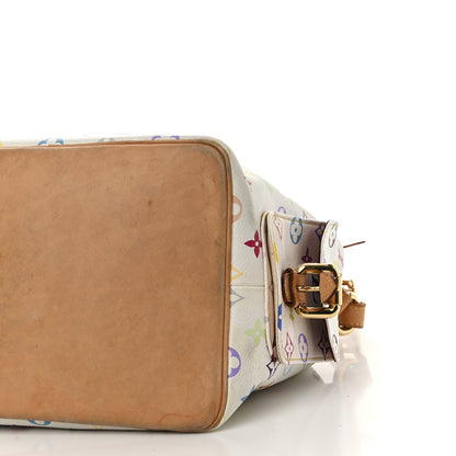 Louis Vuitton Monogram Multicolor Petit Noe White 9 of 17