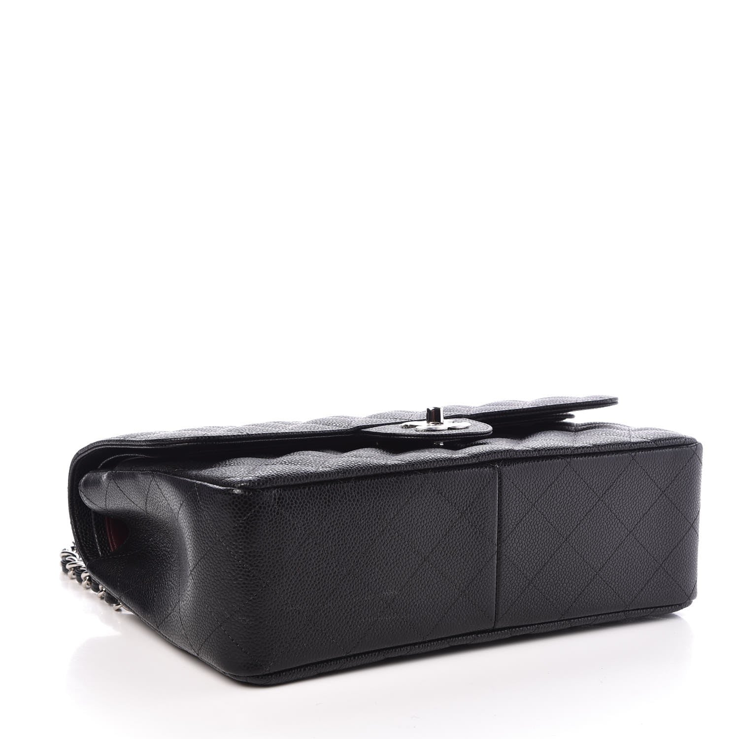 Chanel Caviar Quilted Jumbo Double Flap Black 4 of 8