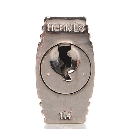 Hermes Palladium Cadena Lock and Key Set 3 of 3