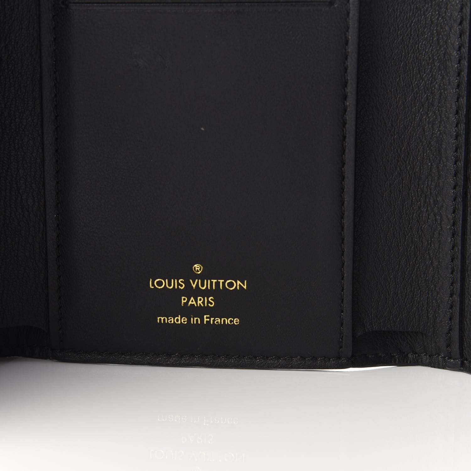 Louis Vuitton Taurillon Capucines Studded Compact Wallet Black 9 of 12