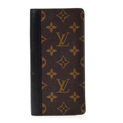Louis Vuitton Monogram Macassar Brazza Wallet 1 of 7