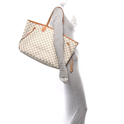 Louis Vuitton Damier Azur Neverfull GM 2 of 14