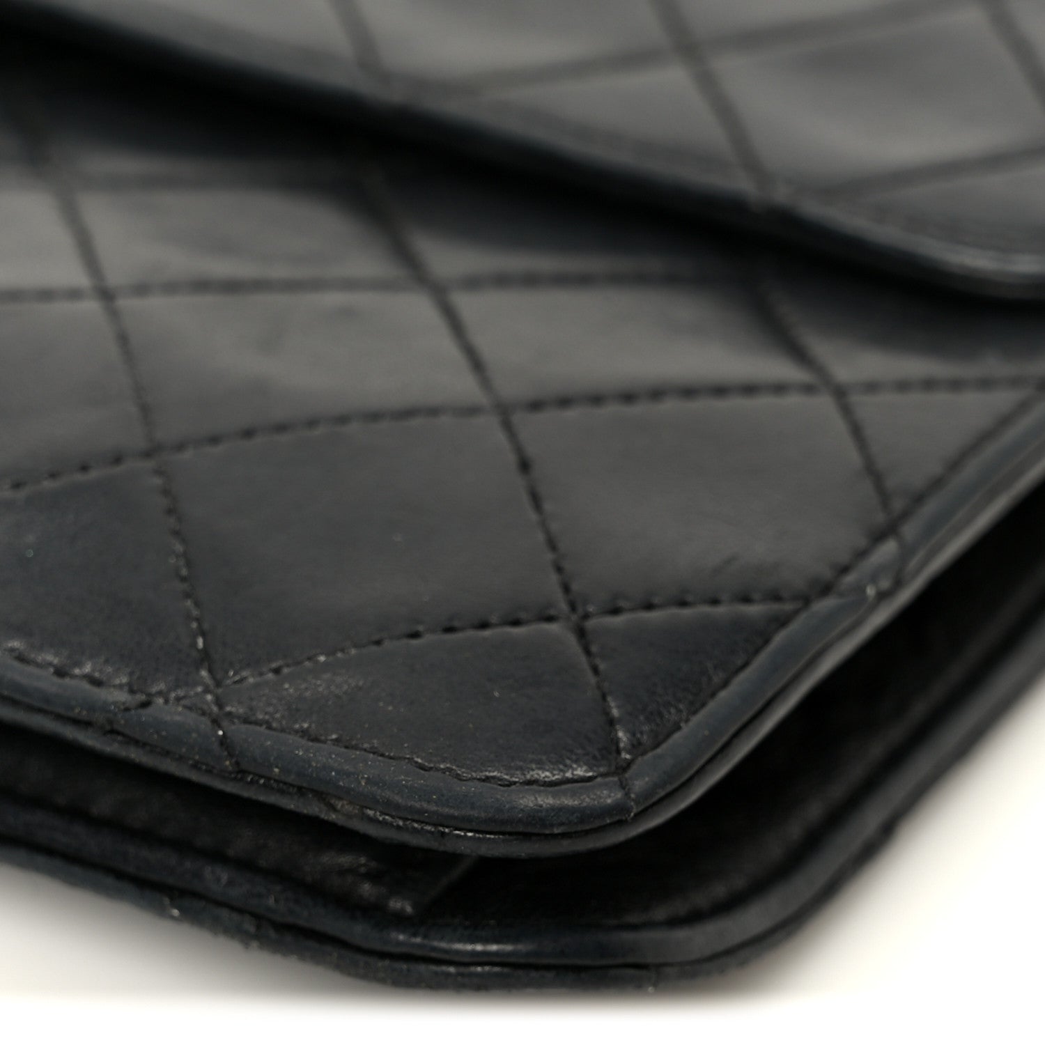 Chanel Lambskin Quilted Medium Single Flap Black 11 of 14