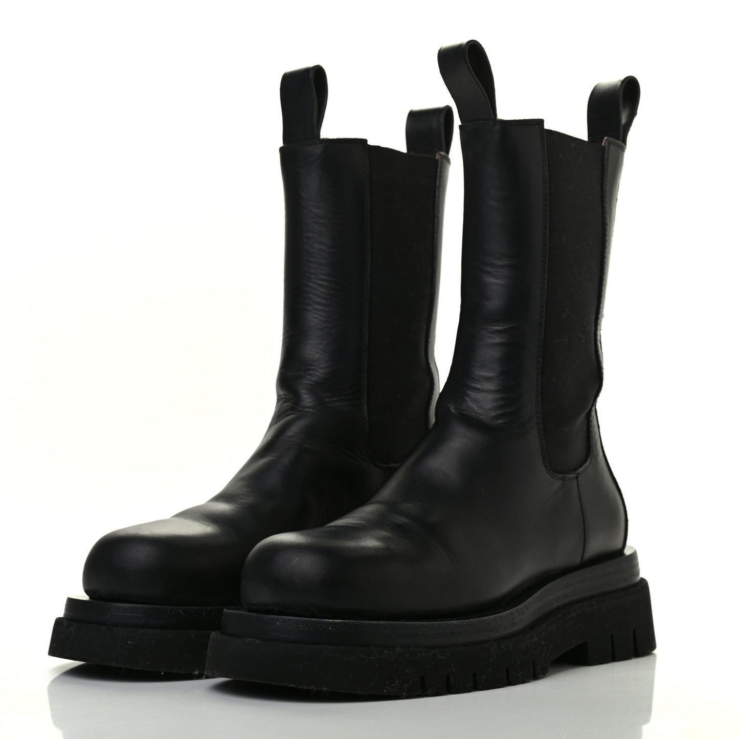 Calfskin The Lug Chelsea 55mm Boots 36 Black