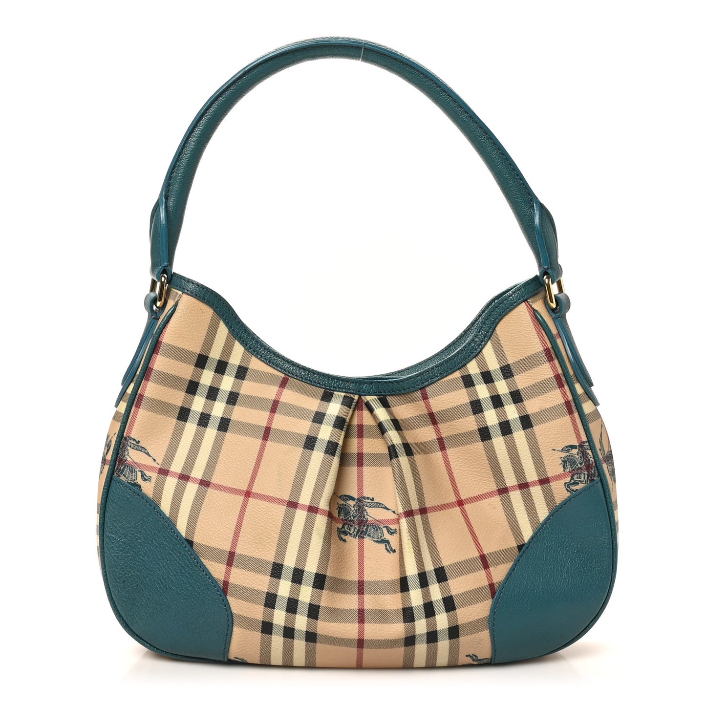 Haymarket Check Small Hernville Hobo Blue