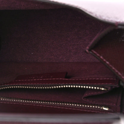 Givenchy Textured Calfskin Mini Pandora Box Chain Crossbody Bag Oxblood 5 of 8
