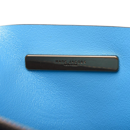 Marc Jacobs Grained Calfskin Grind Shopper Tote Blue 7 of 12