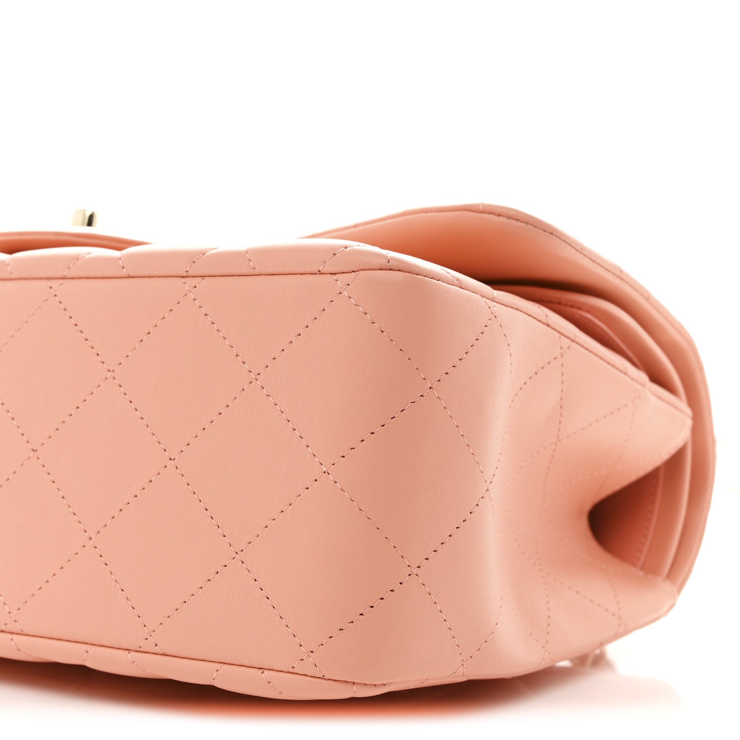 Chanel Lambskin Quilted Jumbo Double Flap Pink 10 of 10