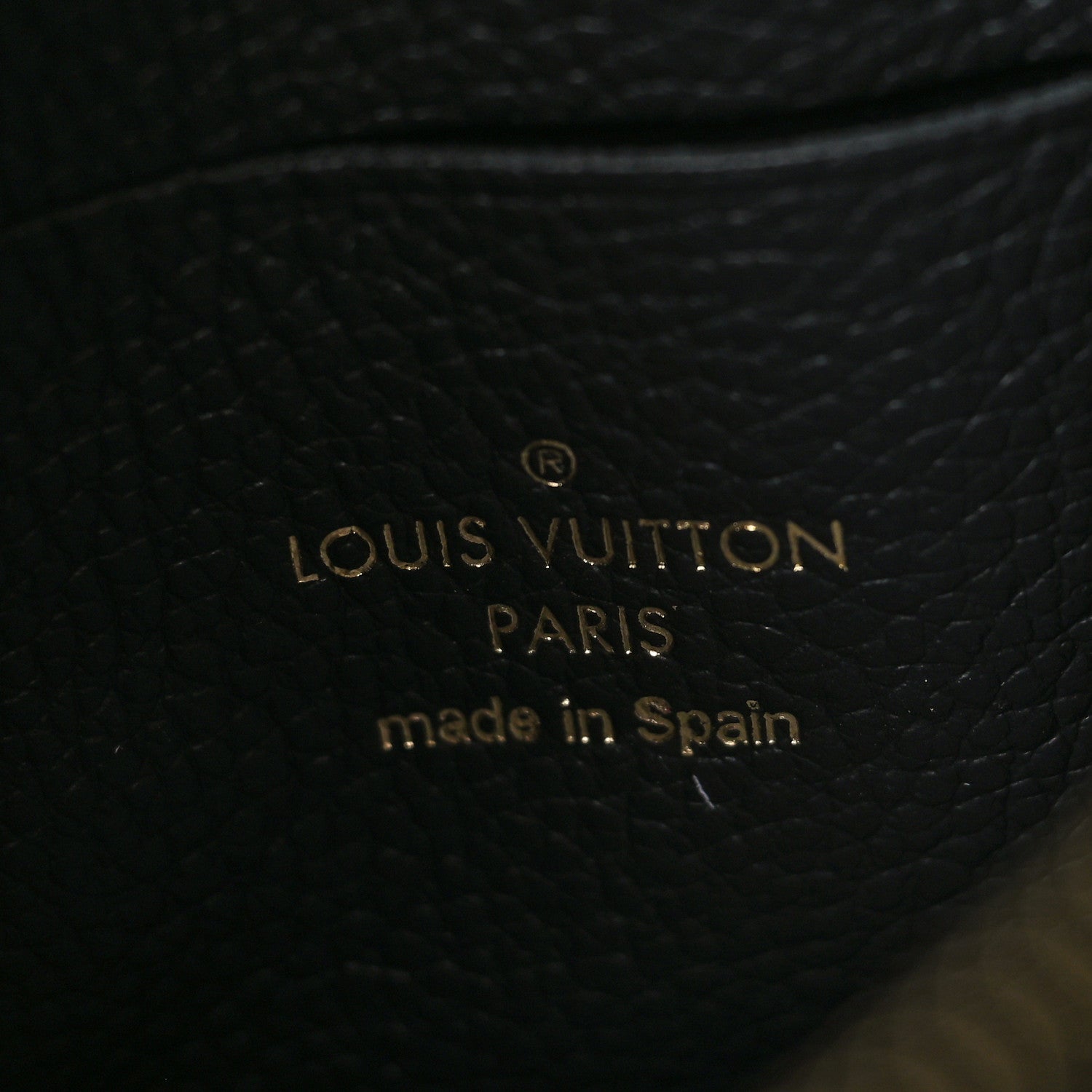 Louis Vuitton Empreinte Double Zip Pochette Black 7 of 10
