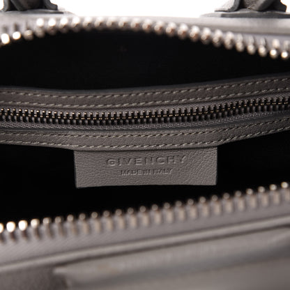 Givenchy Sugar Goatskin Mini Antigona Pearl Grey 8 of 10
