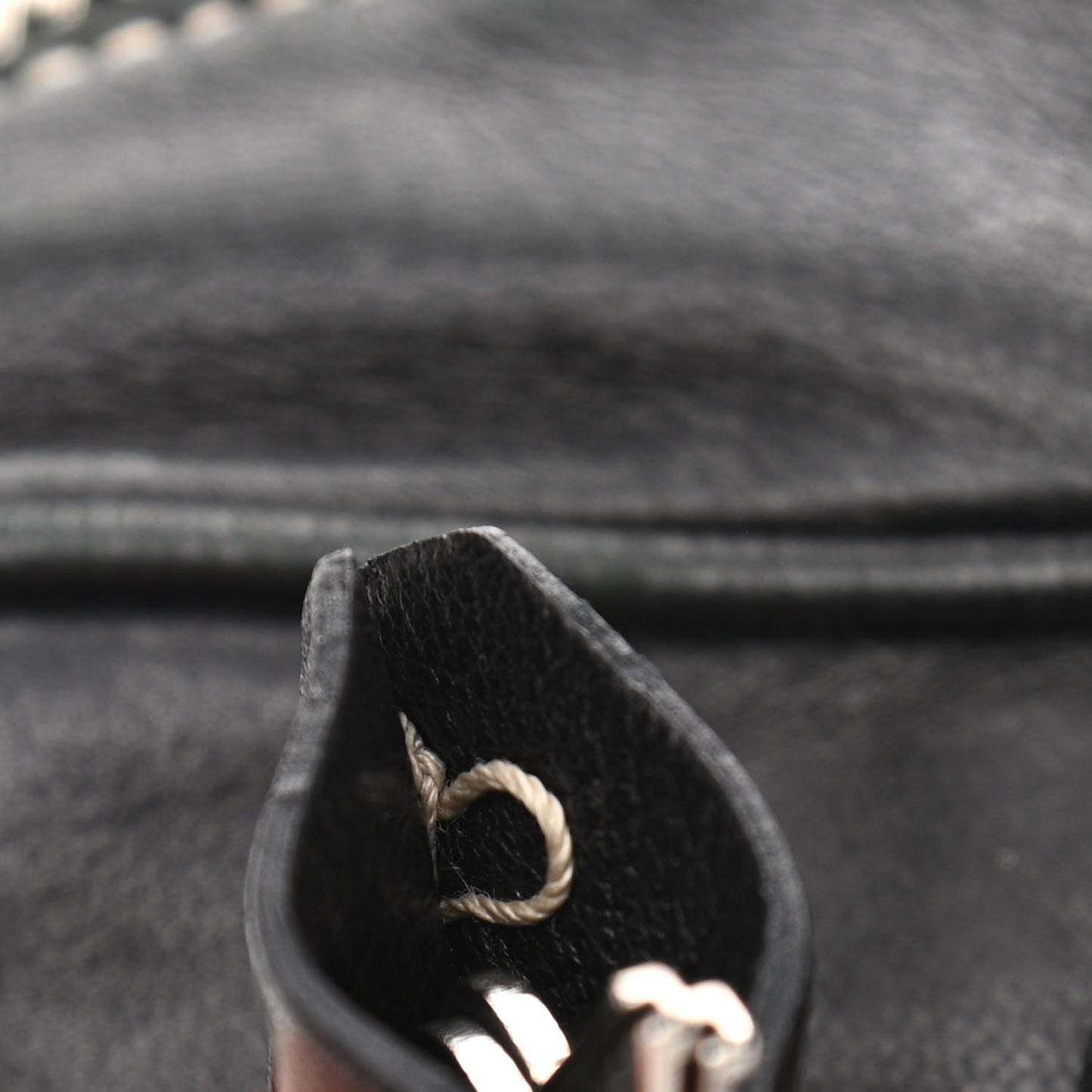 Soft Calf Shoulder Bag Black