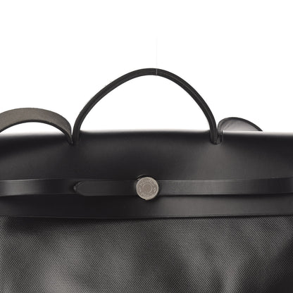 Hermes Toile H Berline Vache Hunter Herbag Zip 39 MM Black Ecru 12 of 12
