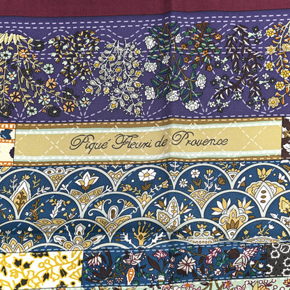 Hermes Silk Pique Fleuri de Provence Scarf 90 4 of 4