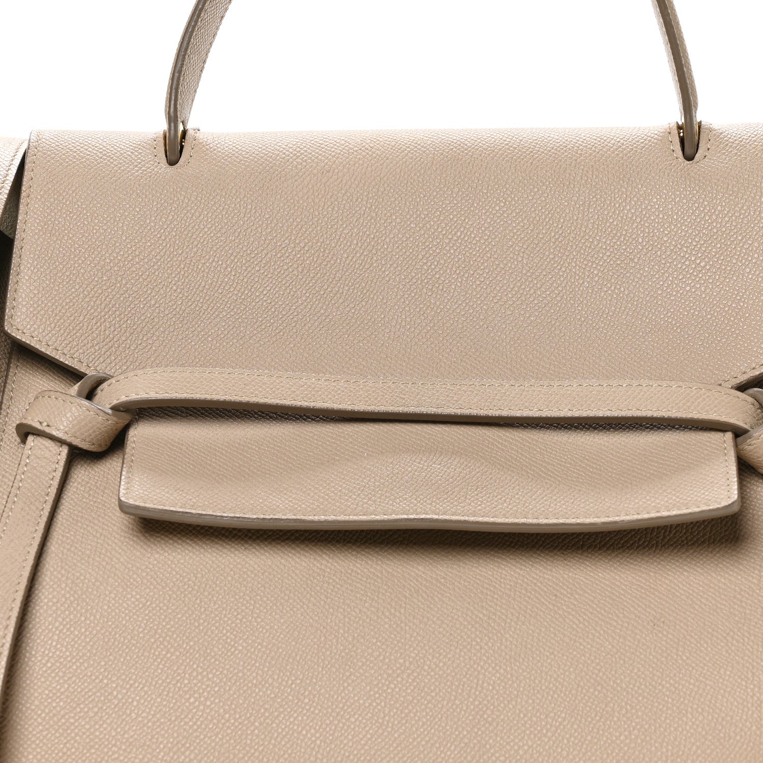 Celine Grained Calfskin Mini Belt Bag Light Taupe 8 of 12