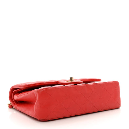 Chanel Lambskin Quilted Small Double Flap Red 4 of 14