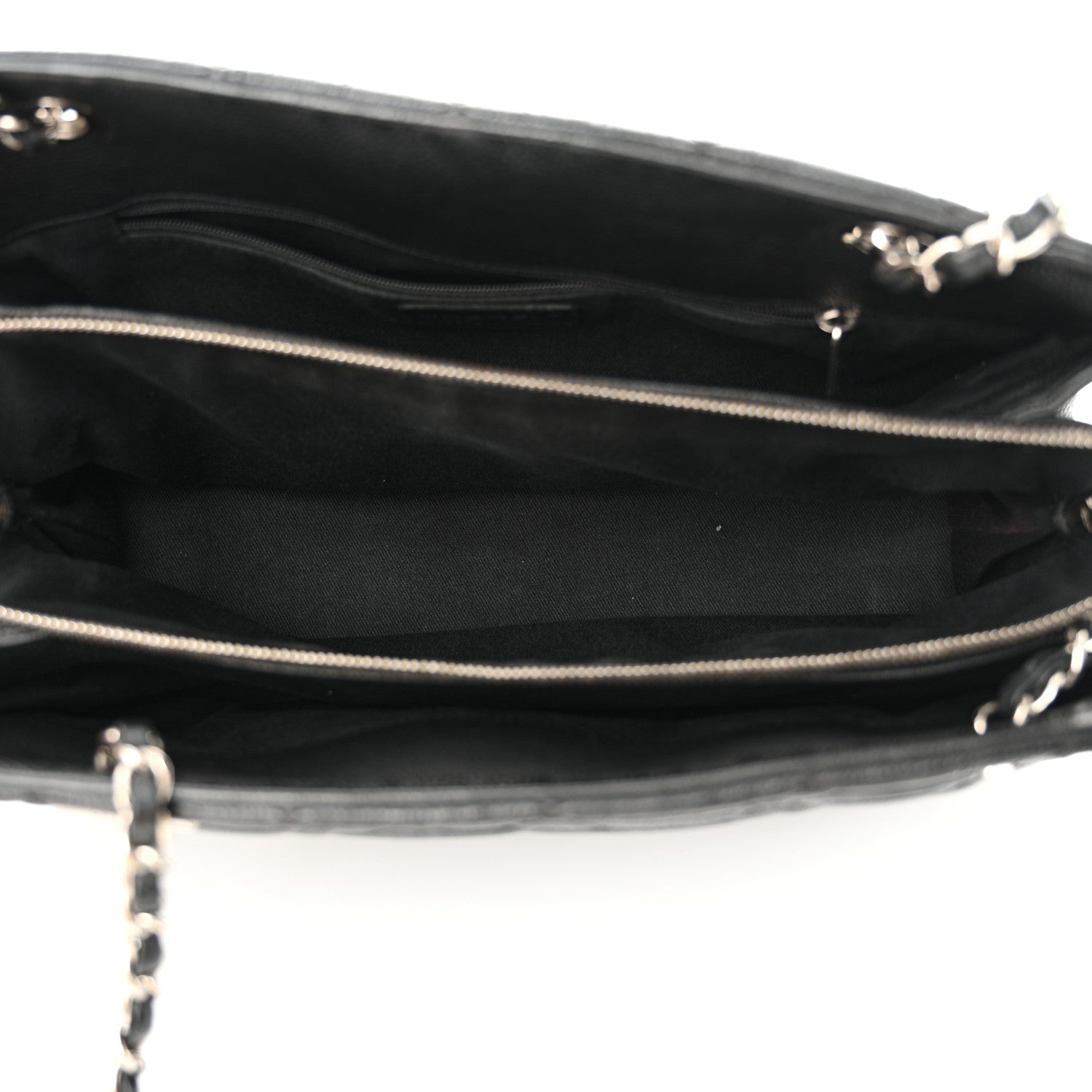 Chanel Caviar Quilted Timeless CC Soft Tote Black 5 of 15