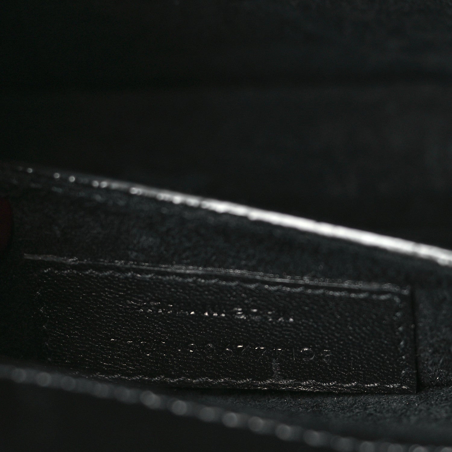 Saint Laurent Calfskin Medium Monogram Sunset Black 6 of 9