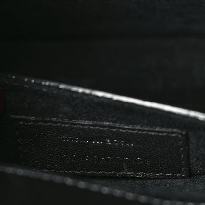 Saint Laurent Calfskin Medium Monogram Sunset Black 6 of 9