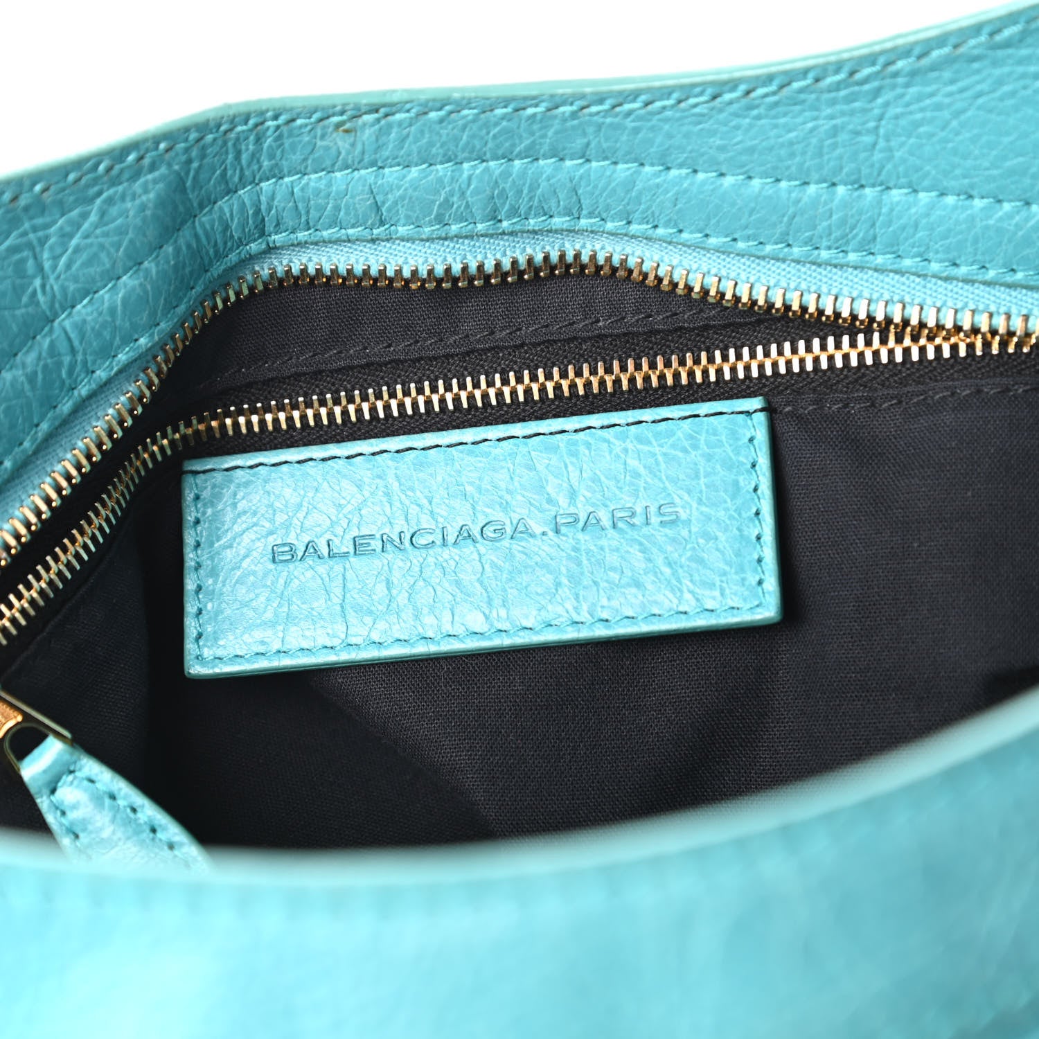 Balenciaga Agneau Giant 12 Gold Hardware City Bleu Tropical 8 of 10