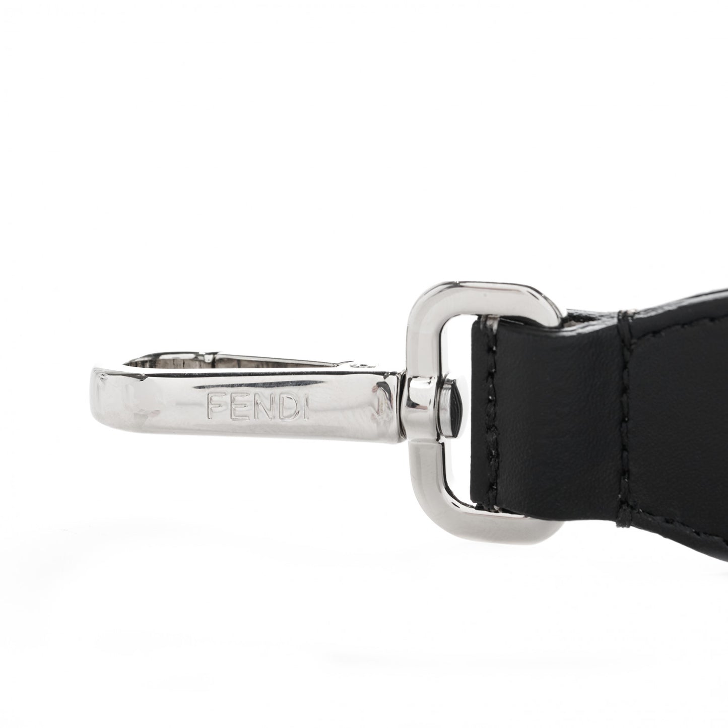 Vitello Liberty Grommet Bi-Color Mini Strap You Black Camelia