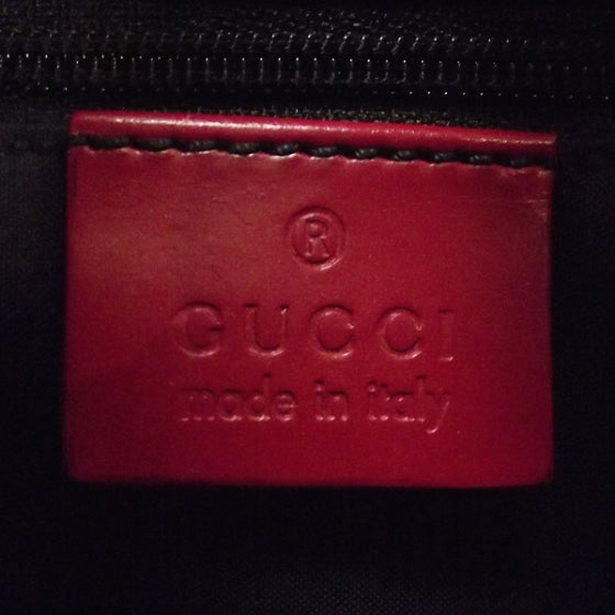 Gucci Monogram Bardot Red 10 of 11