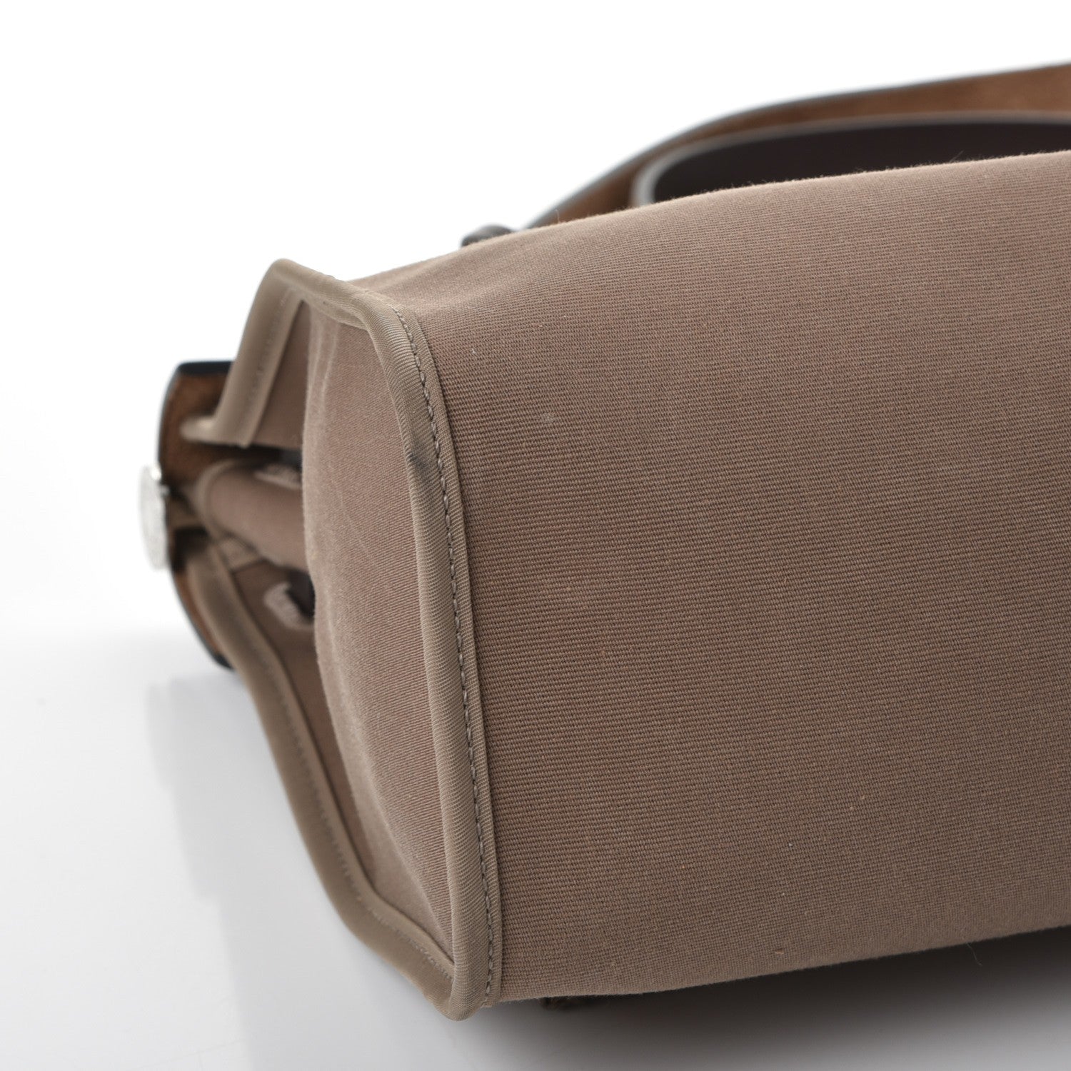 Hermes Vache Hunter Toile Herbag Zip 31 PM Etoupe Ebene 12 of 14