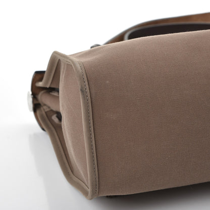 Hermes Vache Hunter Toile Herbag Zip 31 PM Etoupe Ebene 12 of 14