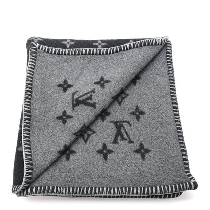 Louis Vuitton Wool Monogram Eclipse Blanket 2 of 4