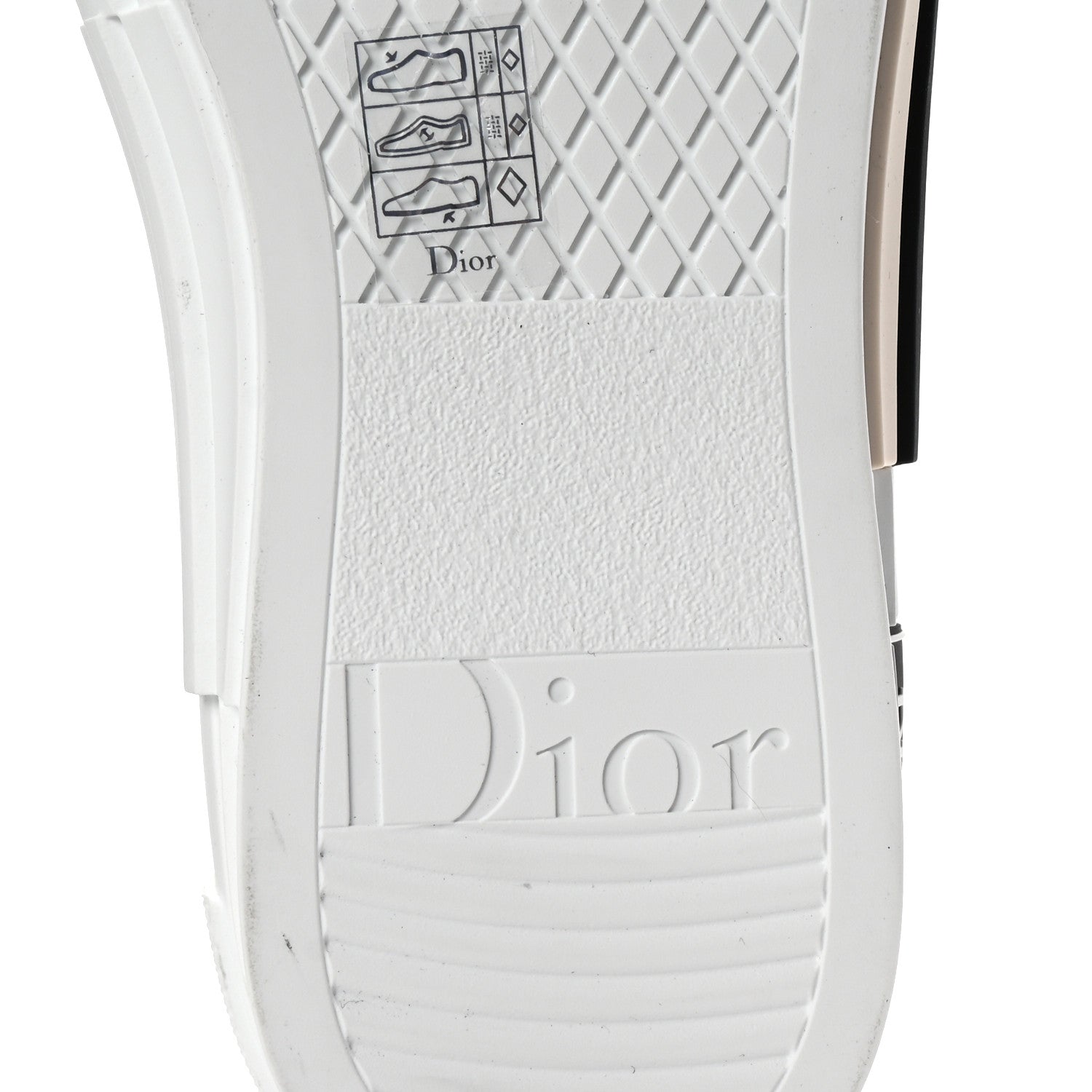 Christian Dior Nylon Calfskin Mens B23 High Top Sneakers 42 Black 7 of 10