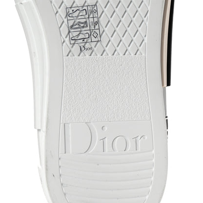 Christian Dior Nylon Calfskin Mens B23 High Top Sneakers 42 Black 7 of 10