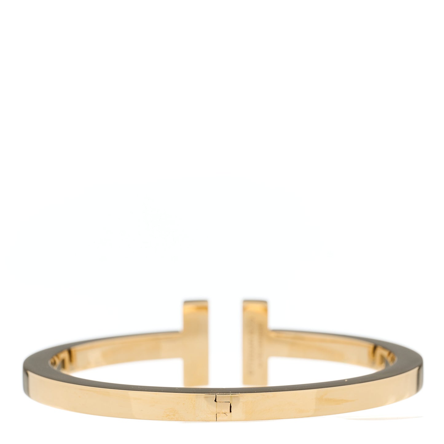 18K Yellow Gold T Square Bracelet