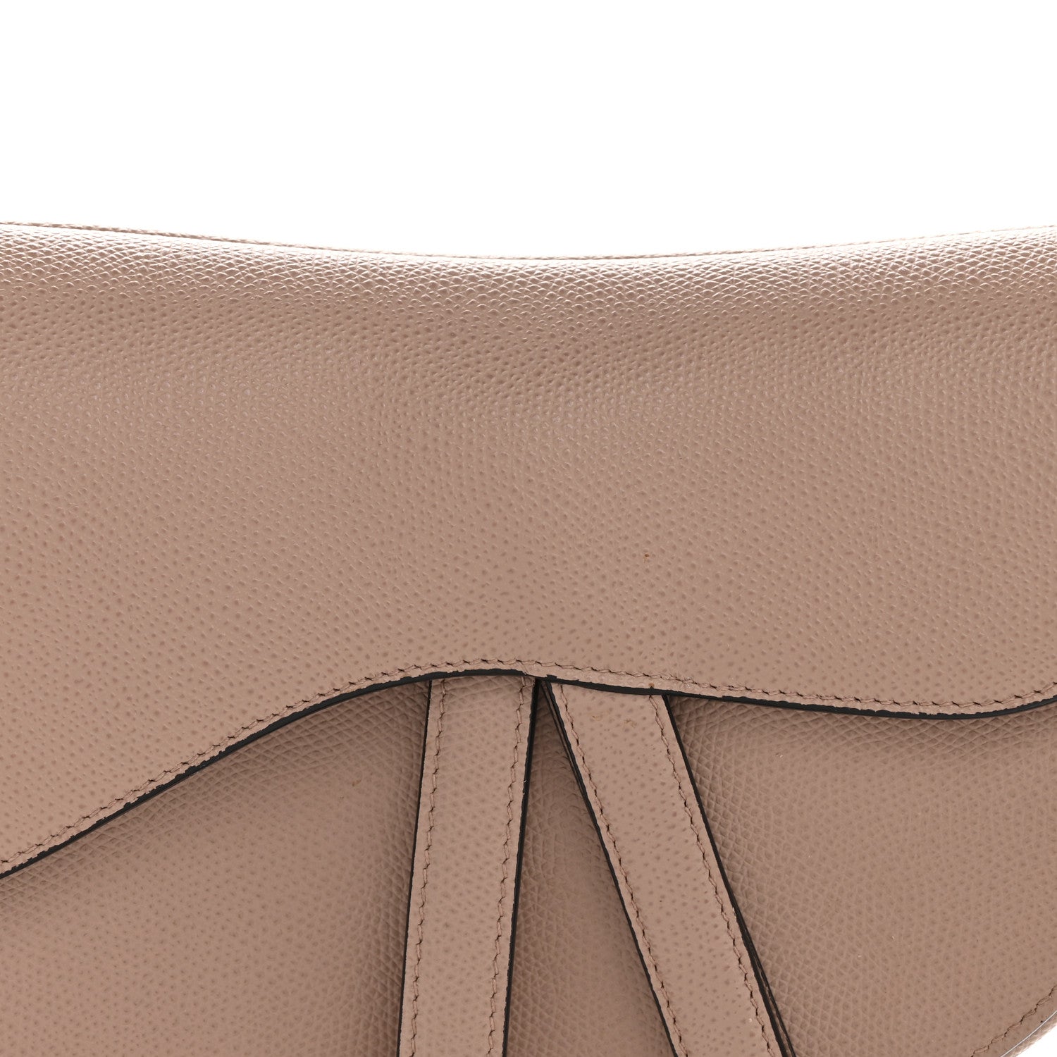 Christian Dior Grained Calfskin Saddle Bag Fard 8 of 12