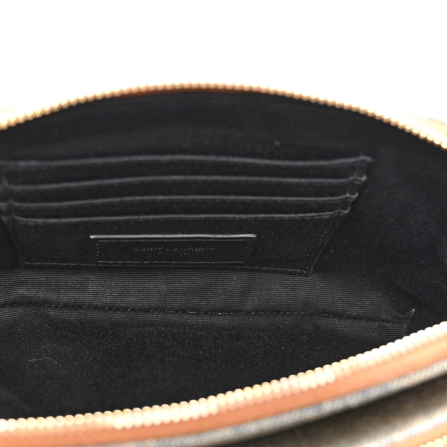 Suede Denim Quilted Mini Becky Double Zip Bag Blue Cinnamon