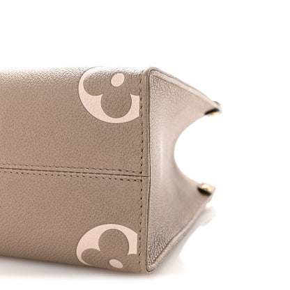 Louis Vuitton Empreinte Monogram Giant Onthego PM Tourterelle Creme 9 of 9