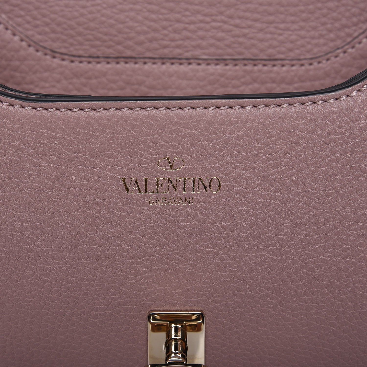 Valentino Garavani Pebbled Calfskin Joylock Flap Messenger Bag Lipstick 8 of 9