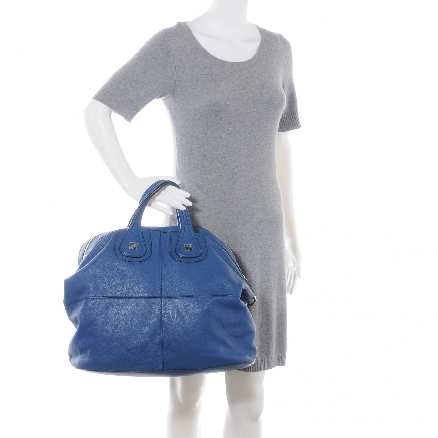 Leather Large Nightingale Cobalt Blue
