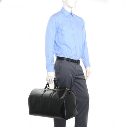 Louis Vuitton Epi Keepall 50 Black 2 of 16