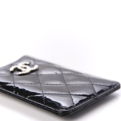 Chanel Patent Quilted Brilliant iPhone Case Black 5 of 10