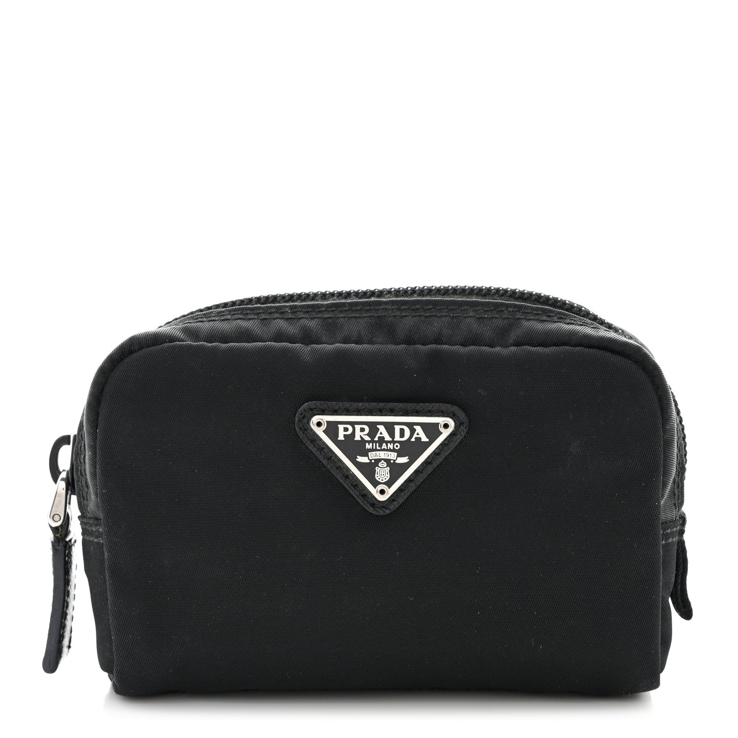 Tessuto Nylon Cosmetic Pouch Black