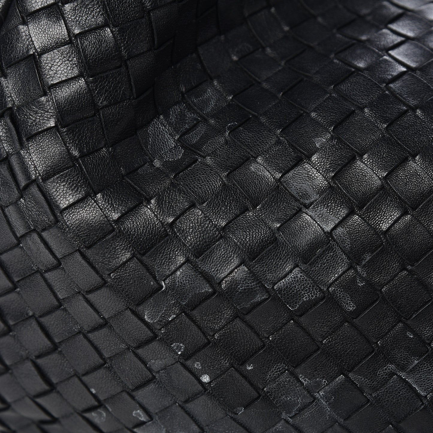 Nappa Intrecciato Large Campana Black