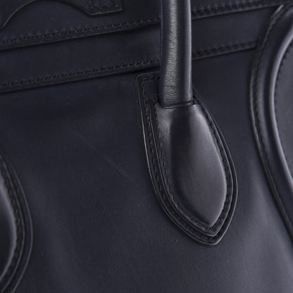 Celine Smooth Calfskin Micro Luggage Black 11 of 13