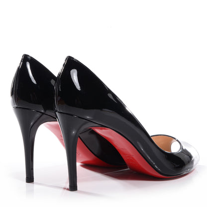 Christian Louboutin Patent You You 85 Pumps 40 Black 4 of 7