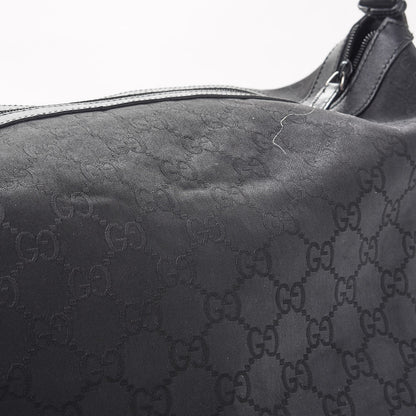 Gucci Nylon Monogram Travel Hobo Black 13 of 19