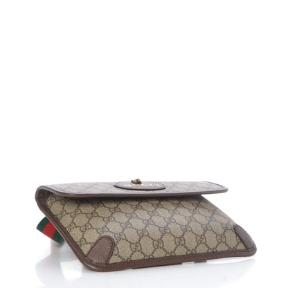 Gucci GG Supreme Monogram Neo Vintage Web Belt Bag Brown 4 of 8
