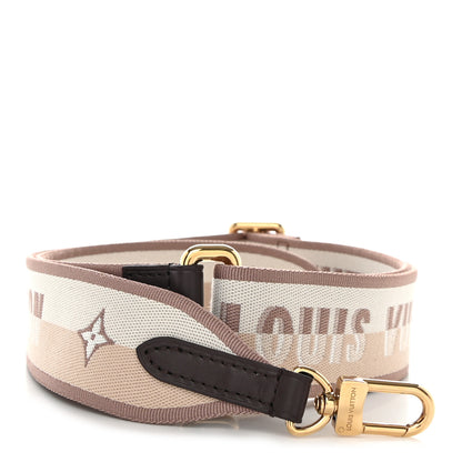 Louis Vuitton Jacquard Speedy Bandouliere 20 Shoulder Strap Beige Brown 1 of 4
