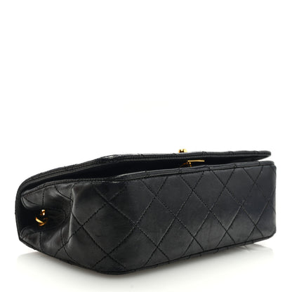 Chanel Lambskin Quilted Small Single Flap Bag Black 4 of 9