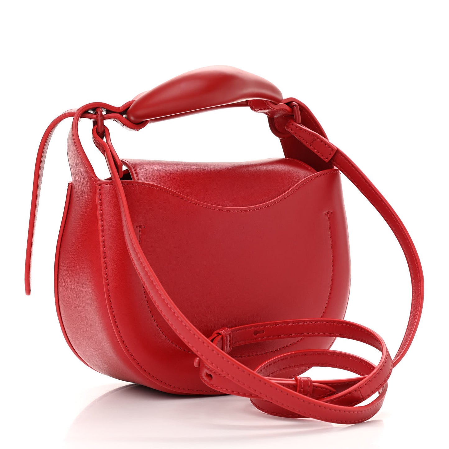 Nappa Small Kiss Bag Red Crush
