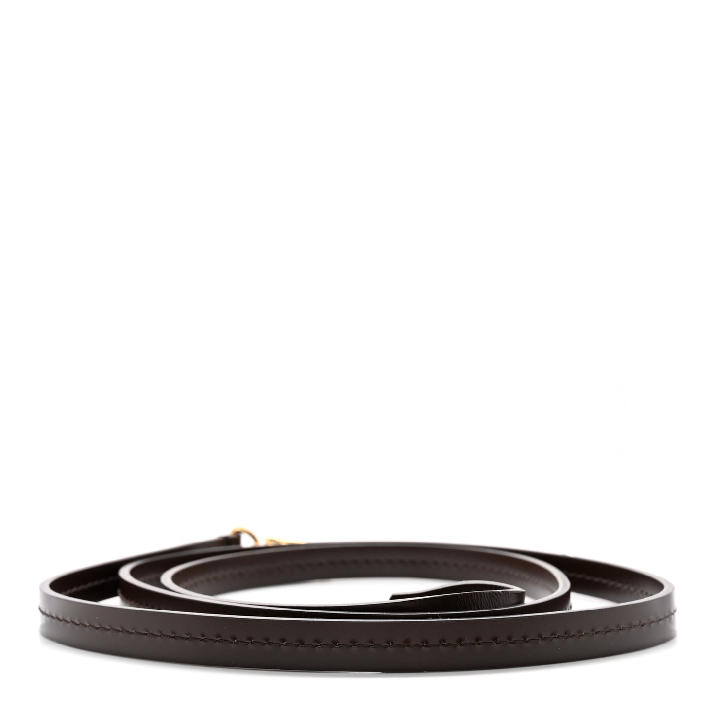 Calfskin Pochette Accessories Strap Brown