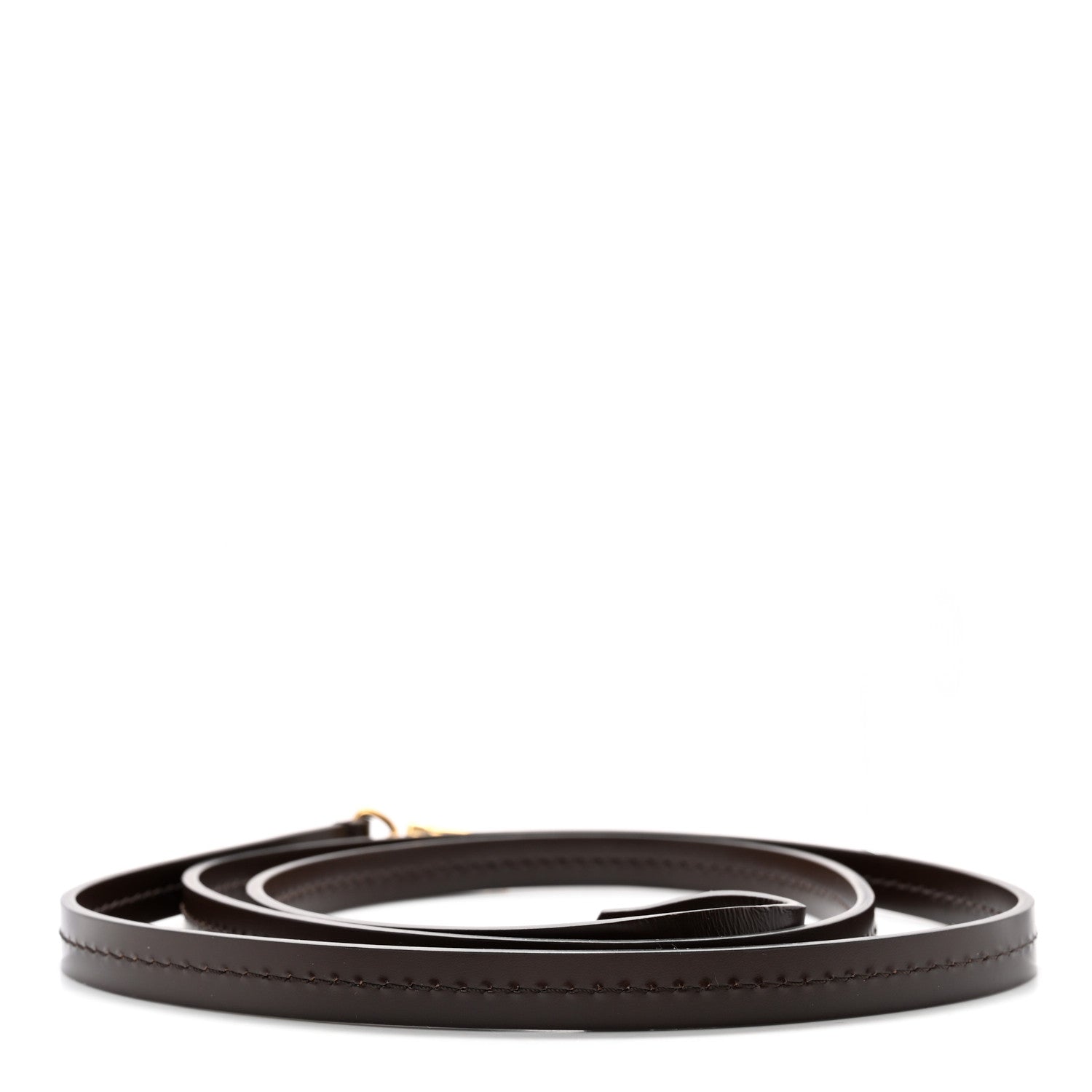 Louis Vuitton Calfskin Pochette Accessories Strap Brown 2 of 4